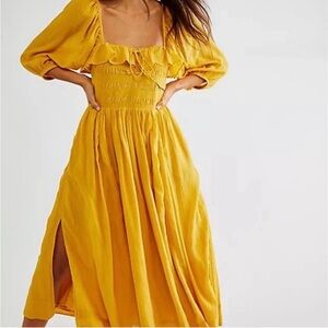 Free People Oasis Midi Dress